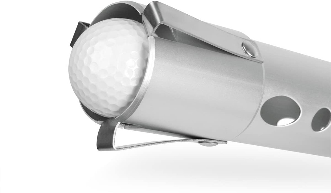 Saco Shag Deluxe Recuperador de bolas de golfe à prova de ferrugem Eixo e alça de alumínio (3)