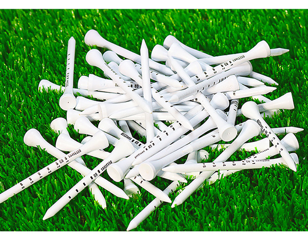 Camiseta de golf de madera blanca a granel profesional con logotipo personalizado de muestra gratis 42 mm 54 mm 83 mm (6)