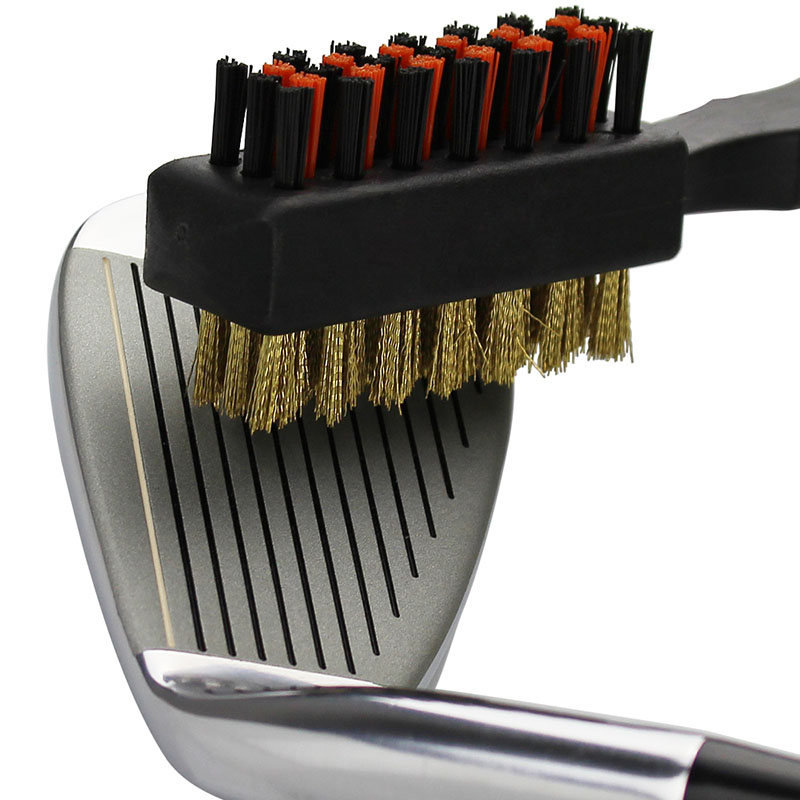 Golf Club Cleaner Brush 12.5x4cm 2 Side (1)