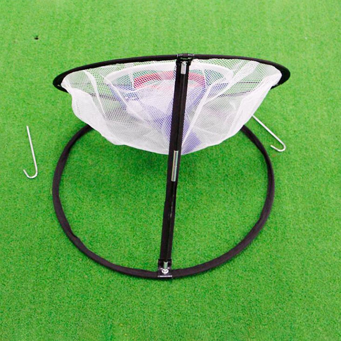 Portable Pop Up Golf Practice Net Adjustable Warm Up Golf Training Aids (4)